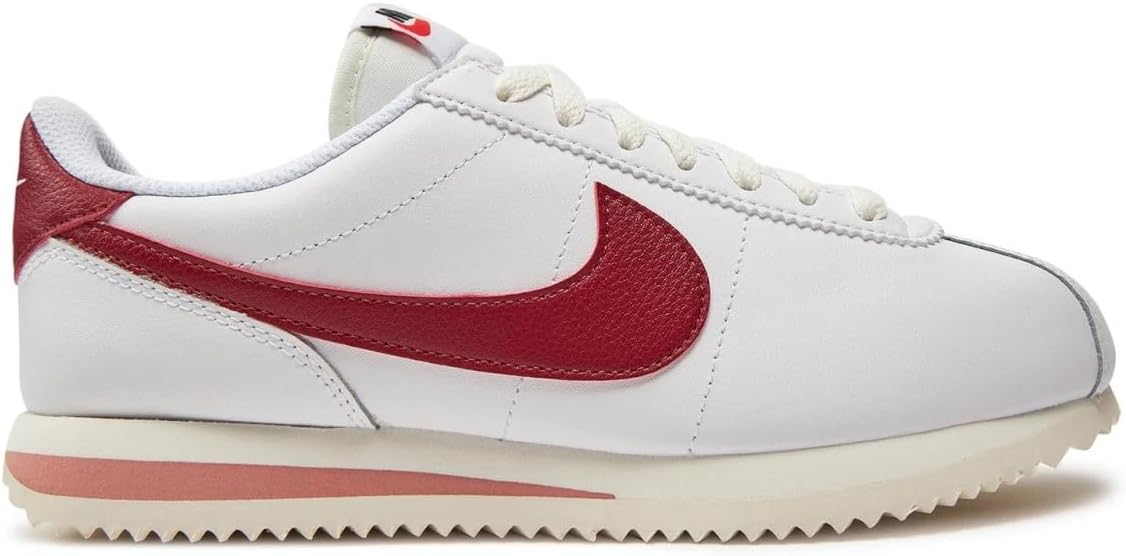 Nike Cortez Trainers, White Varsity Red Varsity Blue