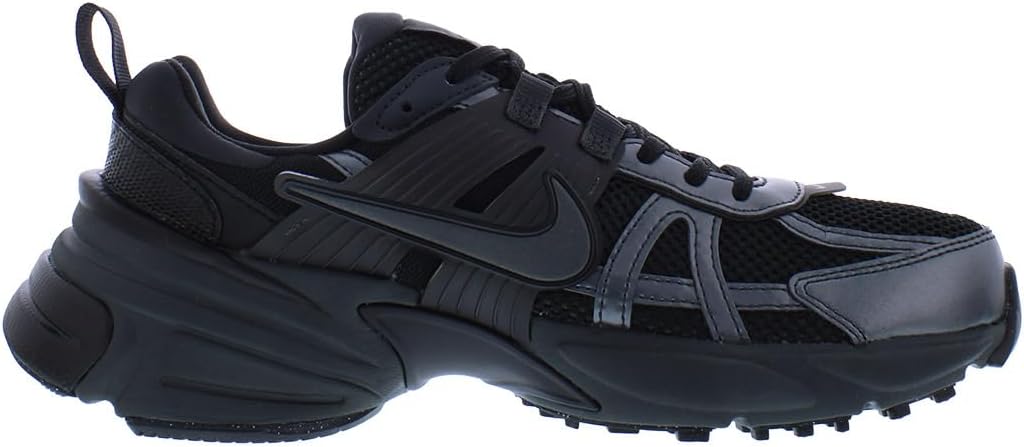 Nike V2K Run Shoes, Black Dk Smoke Grey Anthracite