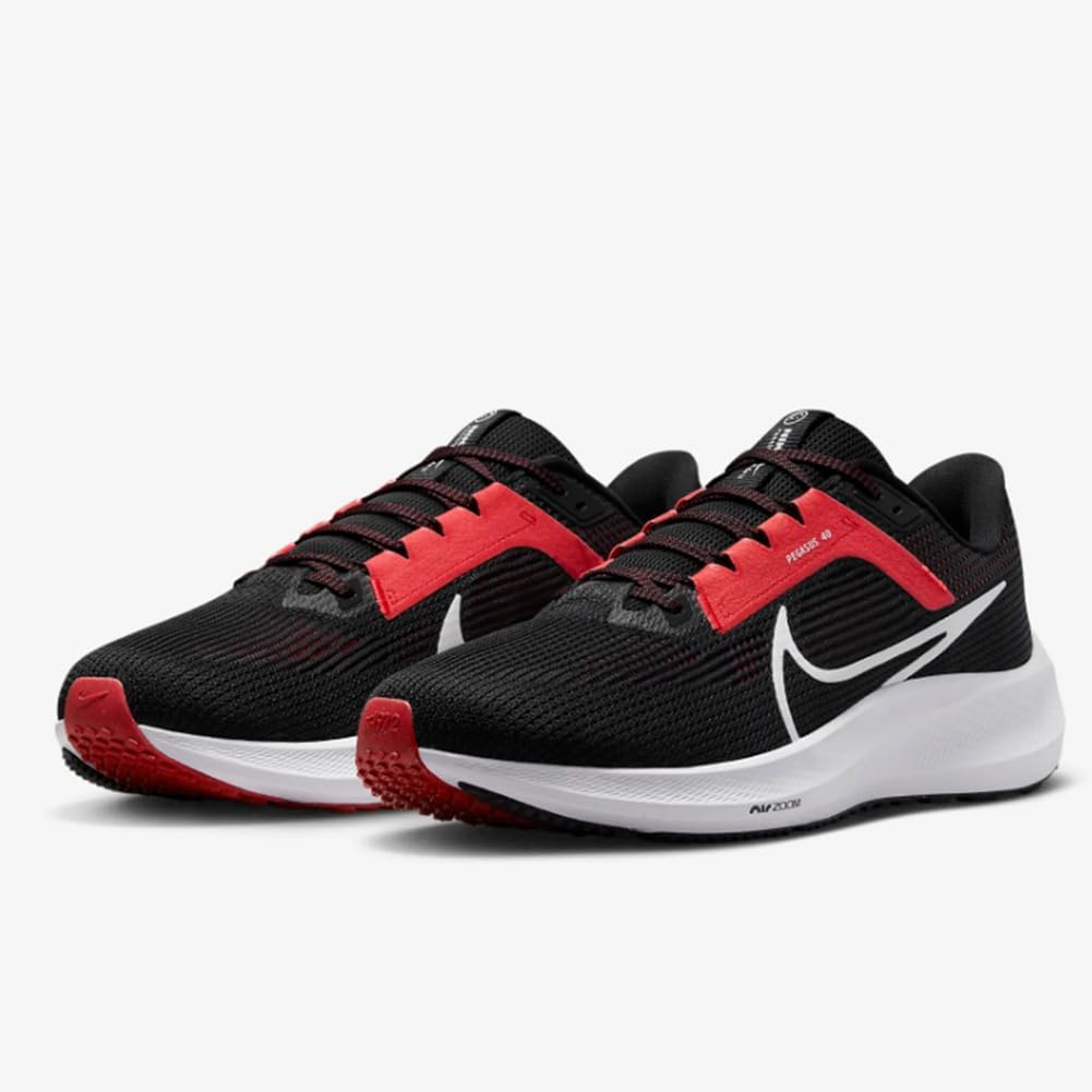 Nike Air Zoom Pegasus 40 Running & Training Shoes Black 8.5 Medium (D)
