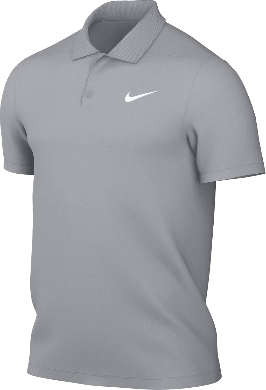 Nike Dri-fit Victory Solid Golf Polo, White/Black