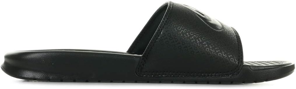 Nike Benassi Just Do It Slide Sandal, Black, 11 D(M)