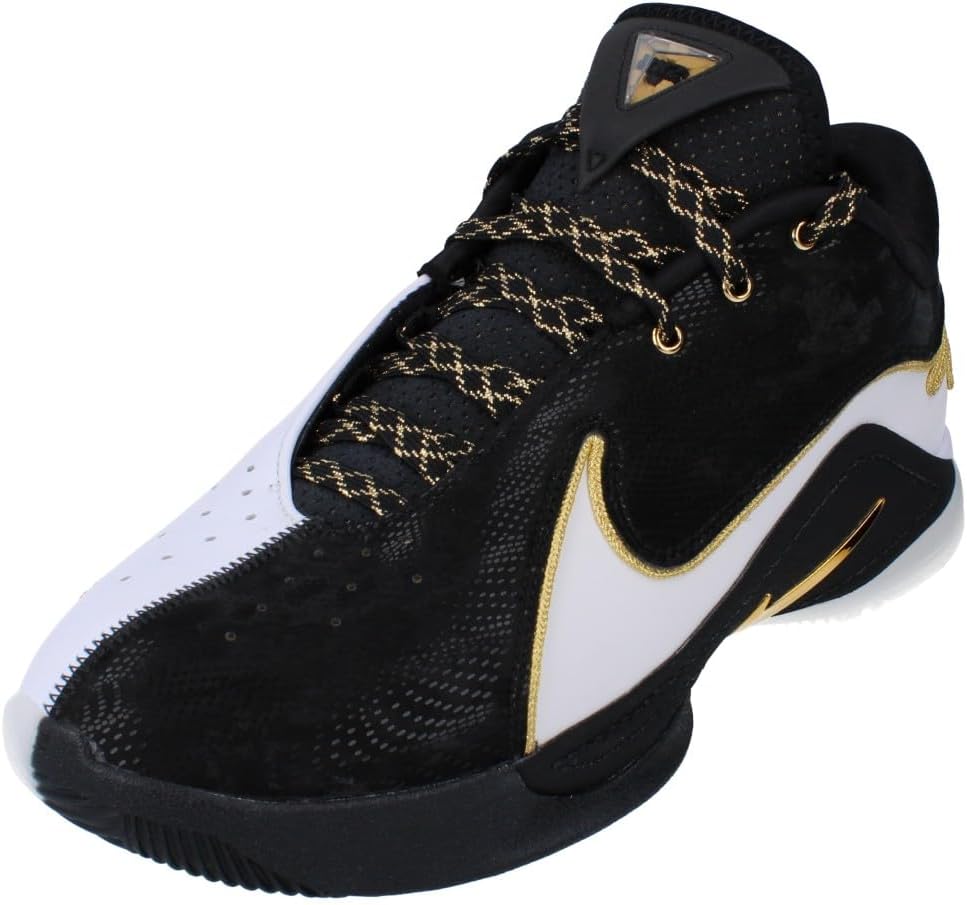 Nike Lebron XXII Crown Jewel Basketball Shoes, White/Metallic Gold/Black