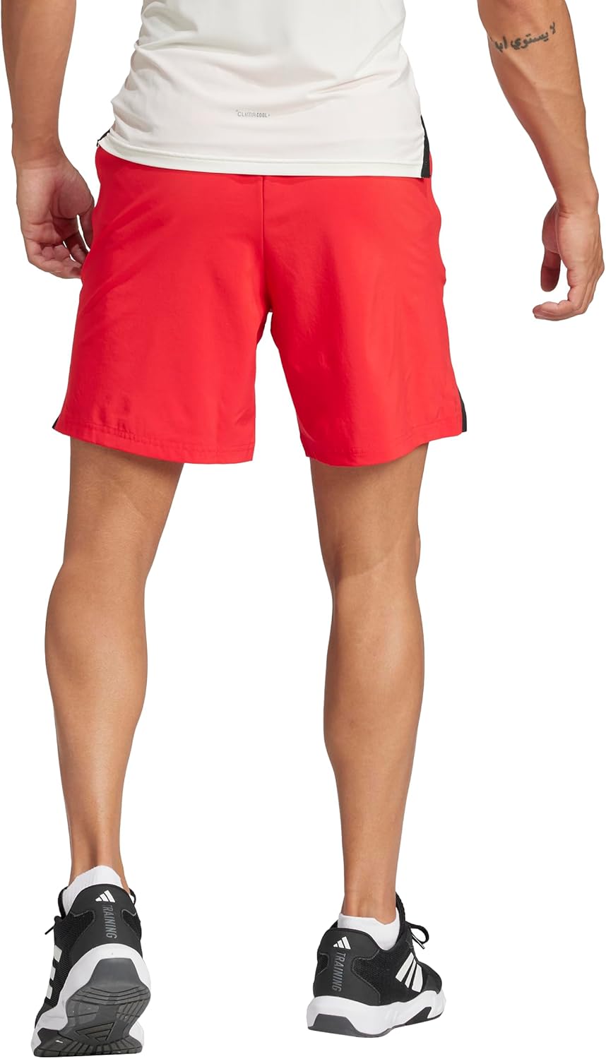 Adidas Designed for Training Workout Shorts, Pure Ruby, X-Small/7" Insea