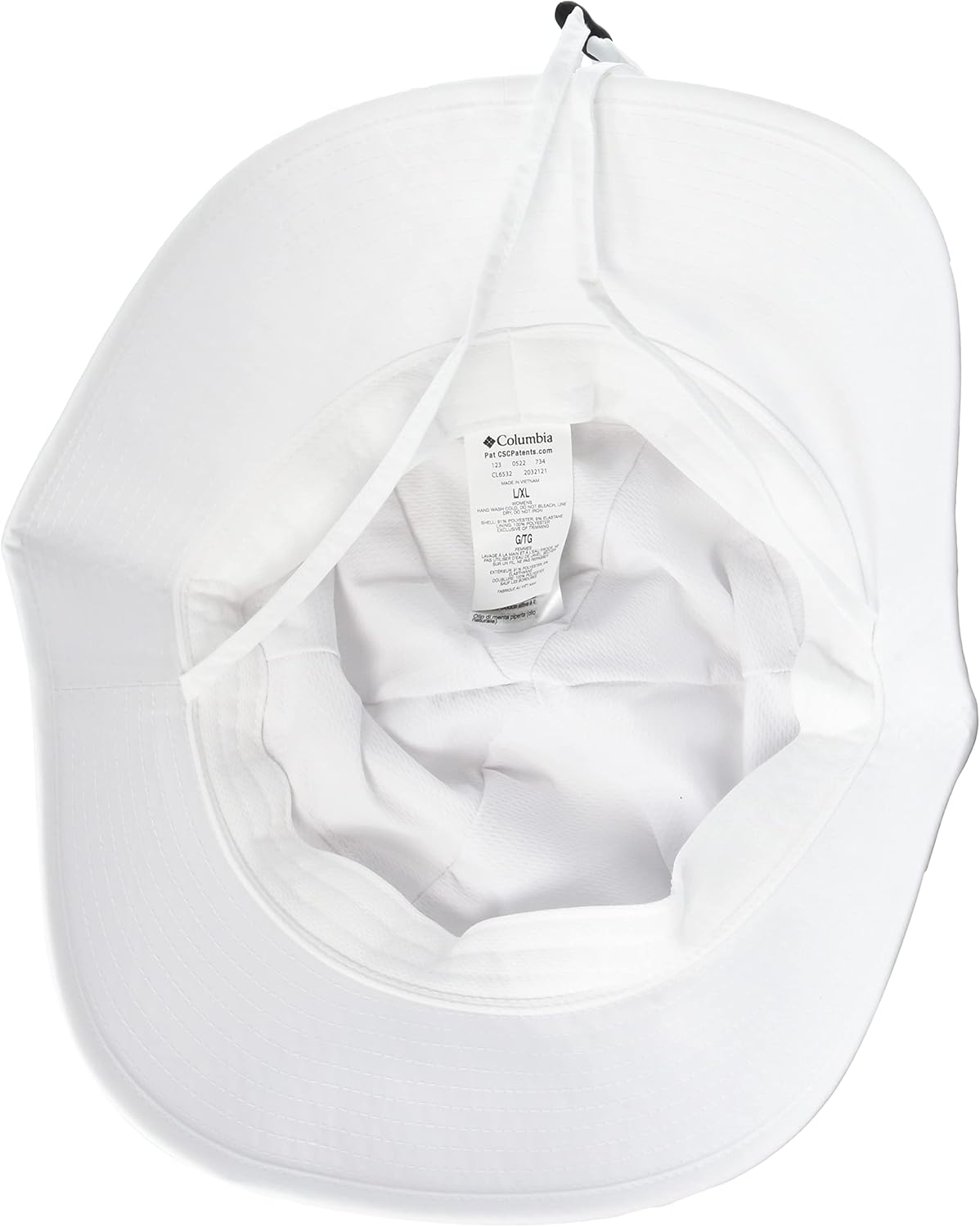 Columbia Pleasant Creek Sun Hat, White, Large