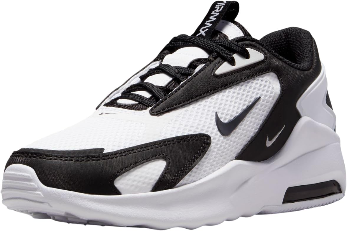Nike Mid-top Shoes, White Black White