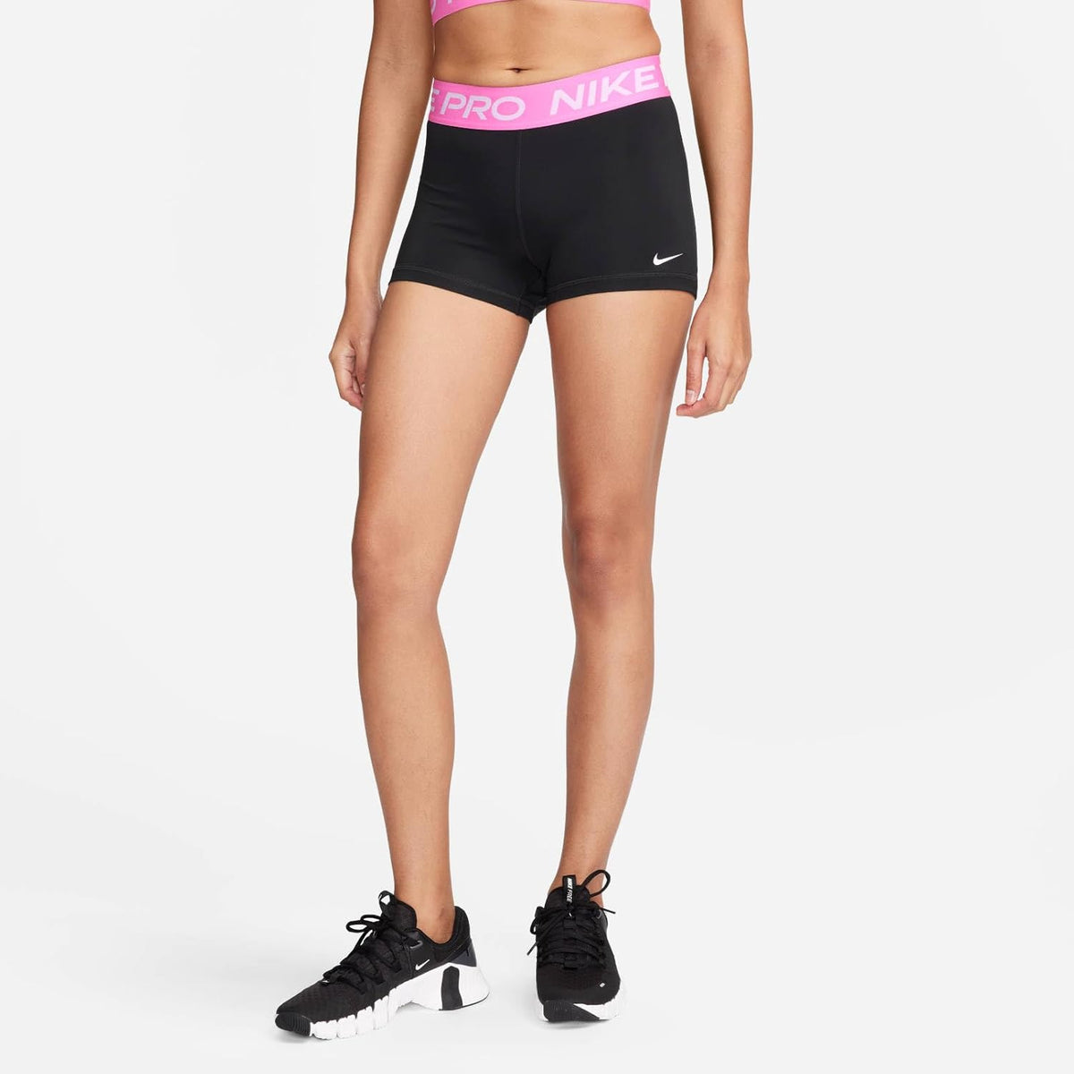 Nike Pro, Black/Playful Pink/White