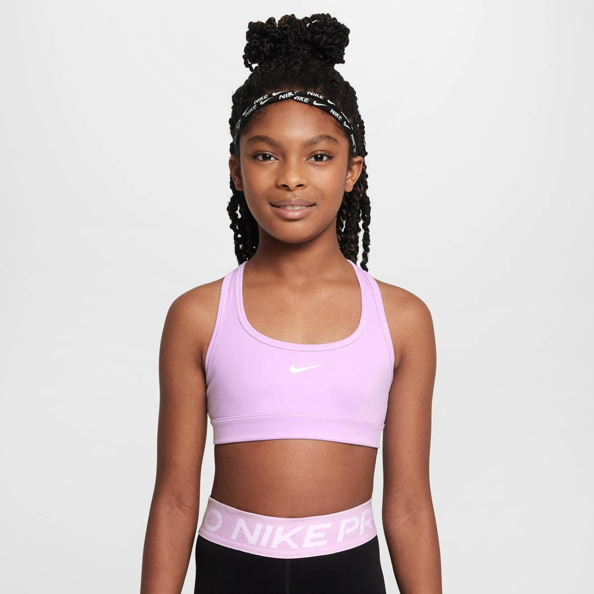 Nike G DF Swoosh Bra, Doll(White)
