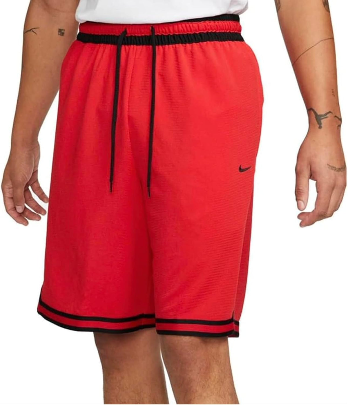 Nike Dri-Fit DNA 10" Basketball Shorts Loose Fit, University Red/Black #