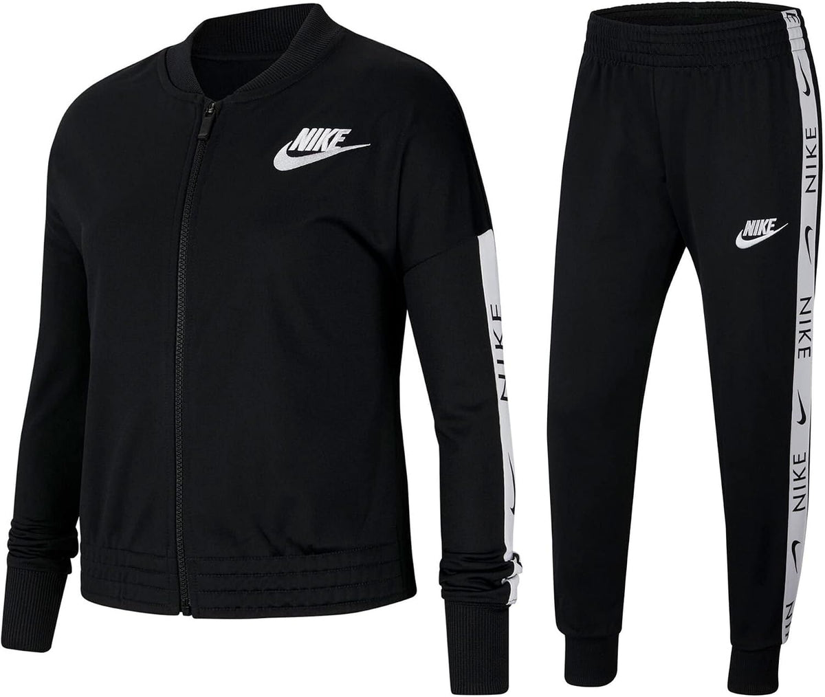 Nike NSW Tricot Track Suit ( / ) Black/White MD (10-12 )