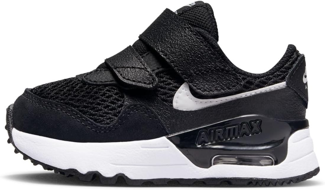 Nike Air Max Systm Sneaker, Black White Wolf Grey