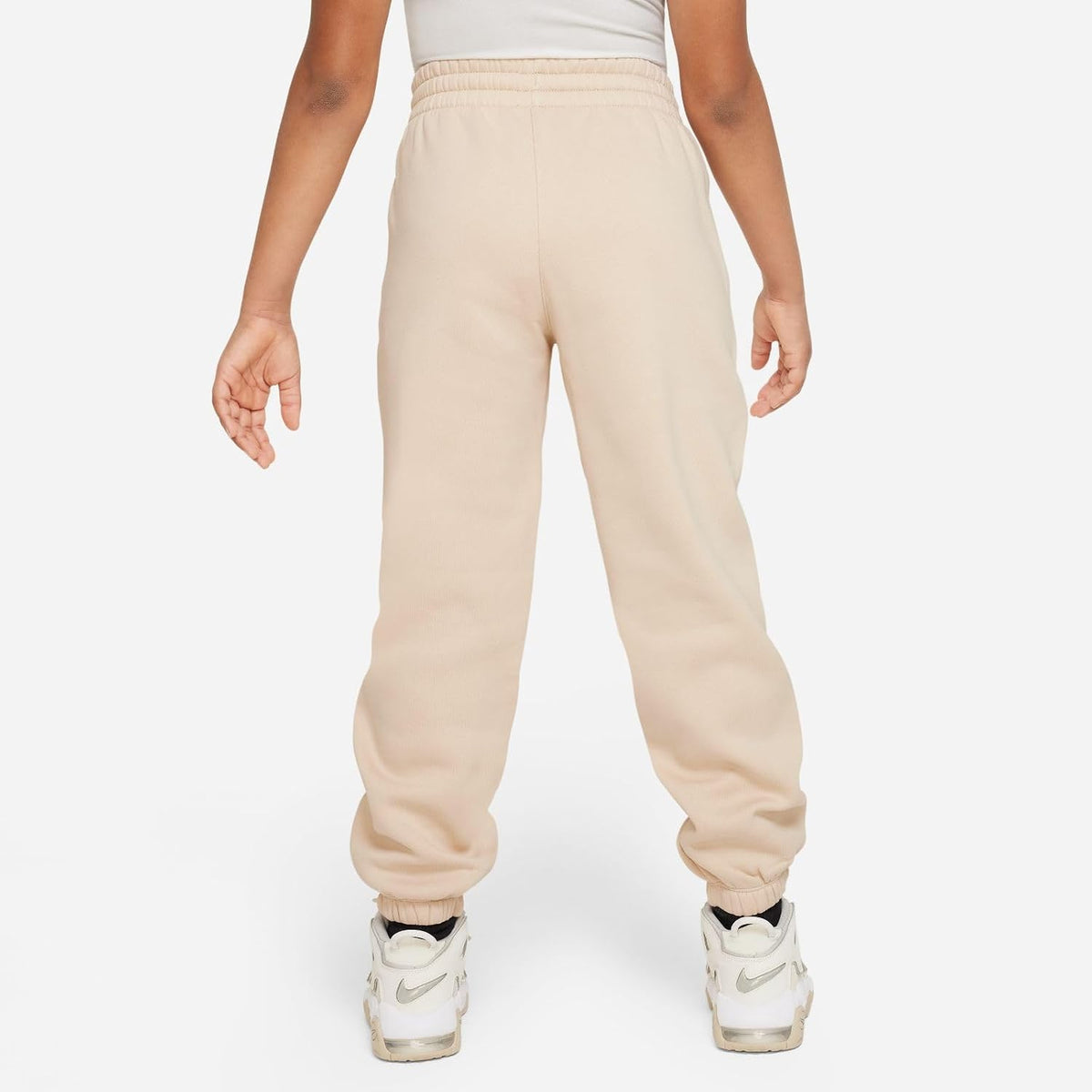 Nike G Nsw Club Flc Loose Pant Lbr Trouser, SANDDRIFT/SANDDRIFT/(WHITE)