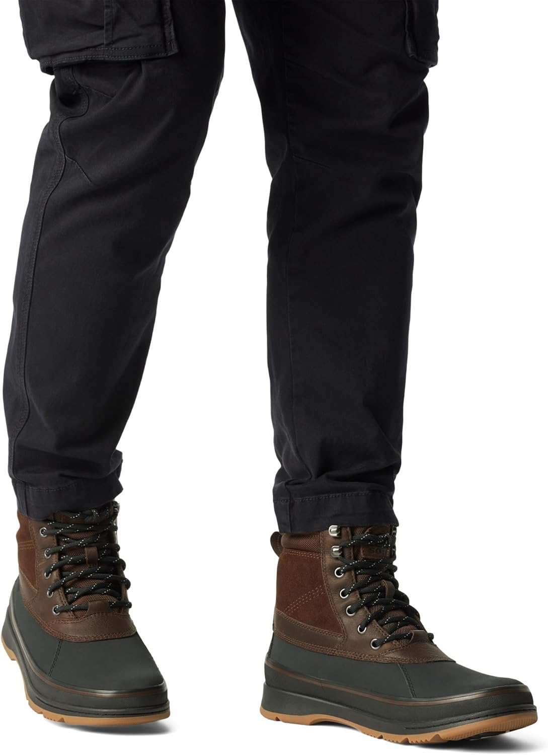 SOREL Ankeny ll Plus Waterproof Boot - Tobacco, Black -