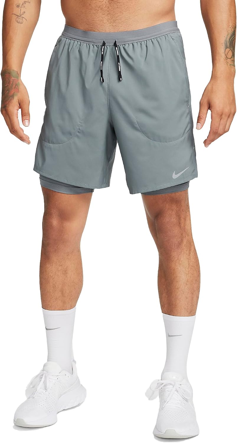 Nike 7" 2-in-1 Flex Stride Running Shorts X-Large (Black, Small)
