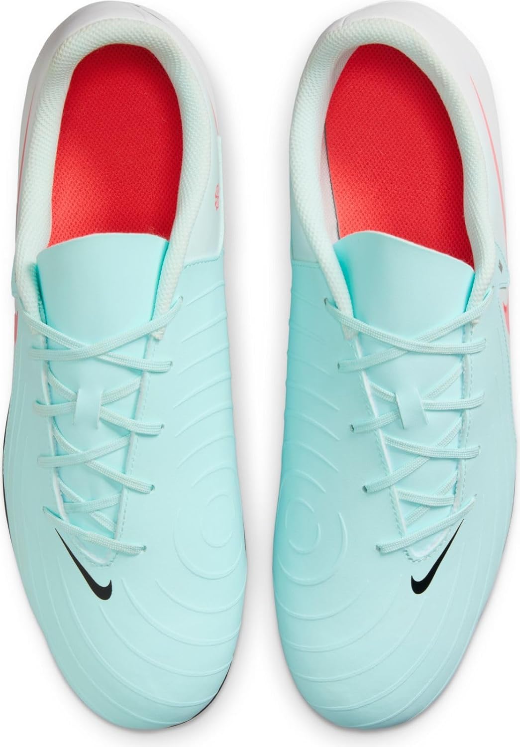 Nike Phantom Gx 2 Club, Lace-Up Shoes, Mint Atomic Red Off Noir