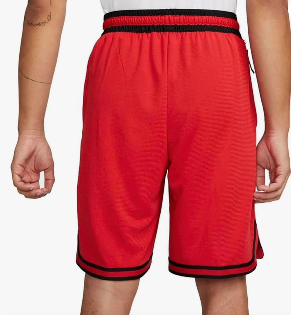 Nike Dri-Fit DNA 10" Basketball Shorts Loose Fit, University Red/Black #