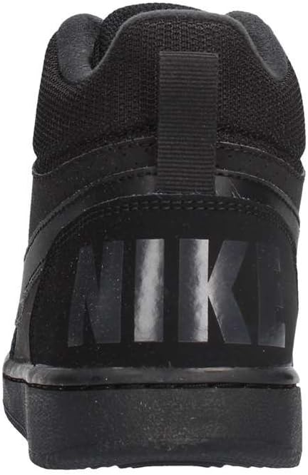 Nike s Court Borough Mid Black Nubuck