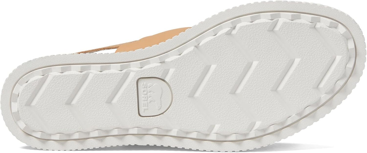 SOREL Ona Streetworks Go To Flat Sandals - Honest Beige, Sea Salt -