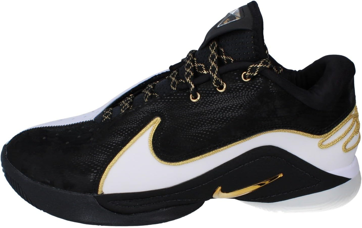 Nike Lebron XXII Crown Jewel Basketball Shoes, White/Metallic Gold/Black