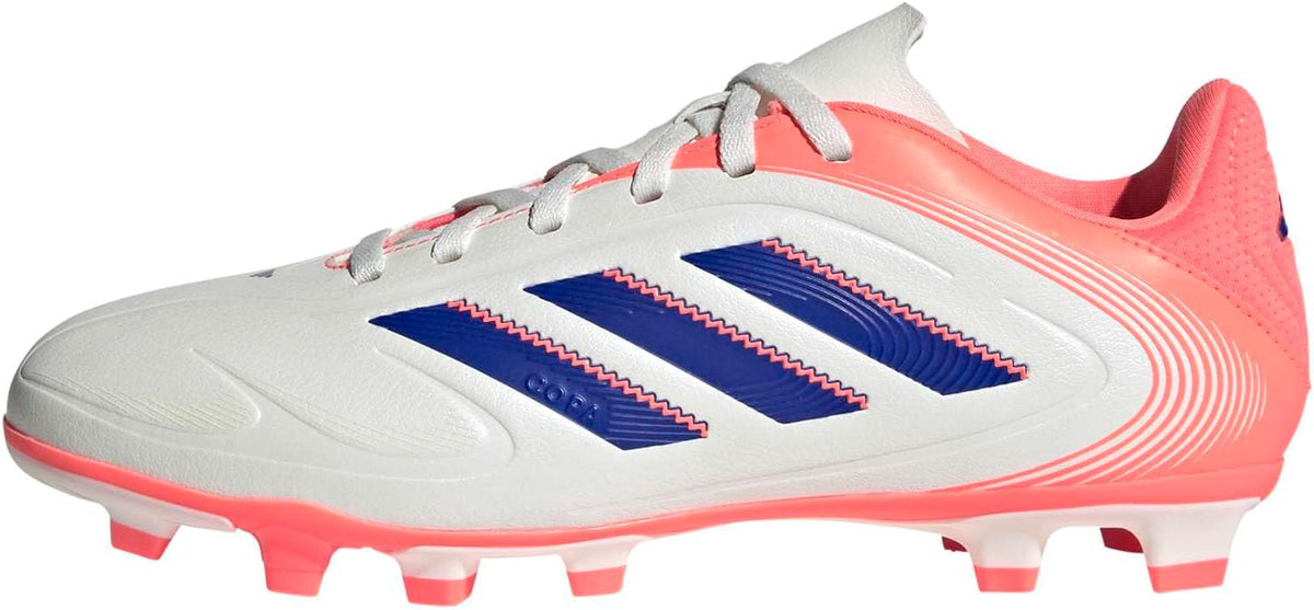 Adidas Copa Club Pure 3 Firm Ground/Multi Ground, Off White/Lucid Blue/Signal Coral