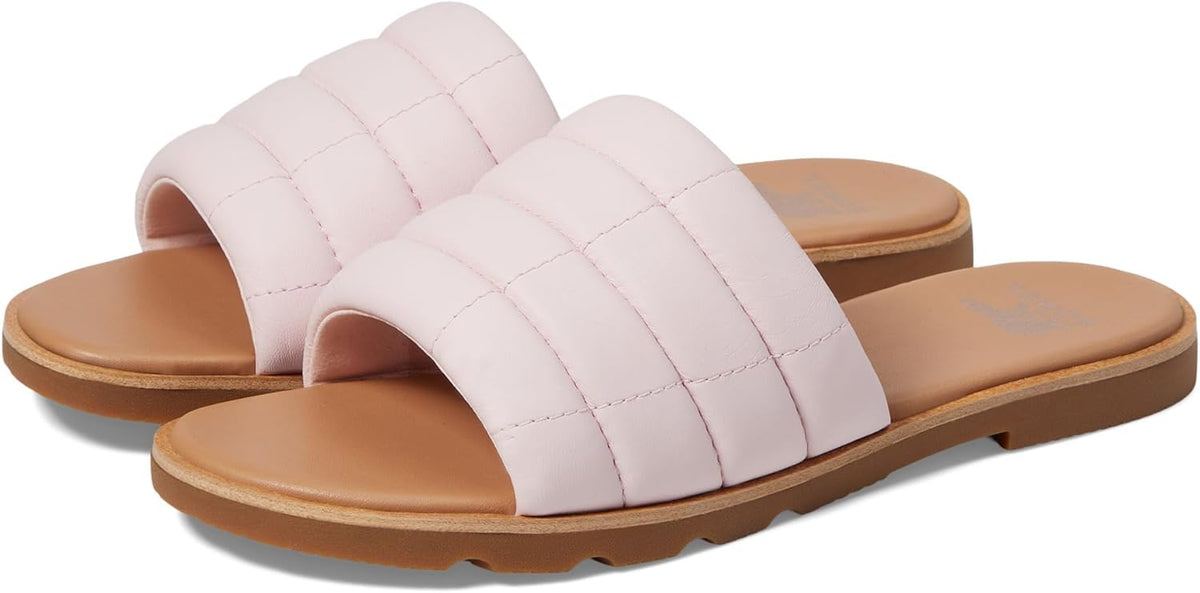 SOREL Ella lll Slide Sandals - Yellow Ray, Honey White -