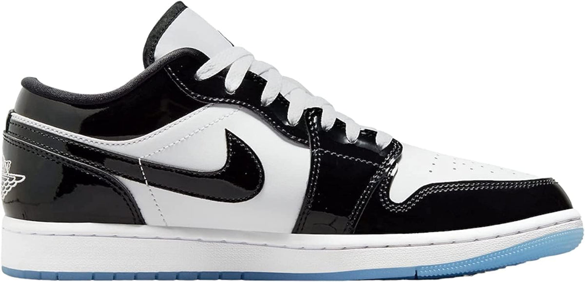 Jordan Air 1 Low SE Concord - .5Y White/Black, White/Black