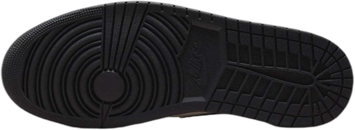 Nike Air Jordan 1 Low Shoes, Sail/Off Noir-infared