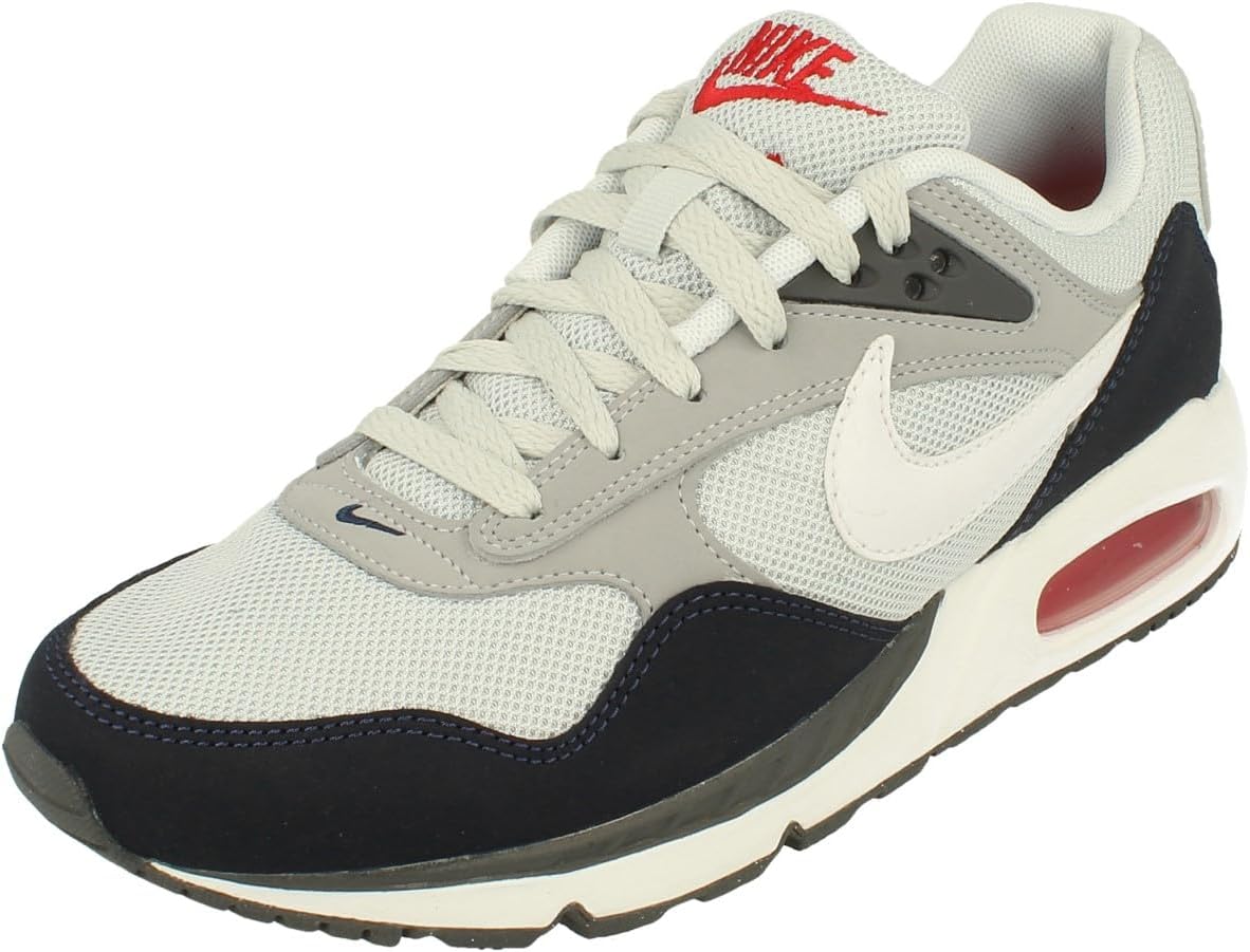 Nike AIR MAX Sunrise Running Shoes 12 (Black/White/Cool Grey/WLF Grey)