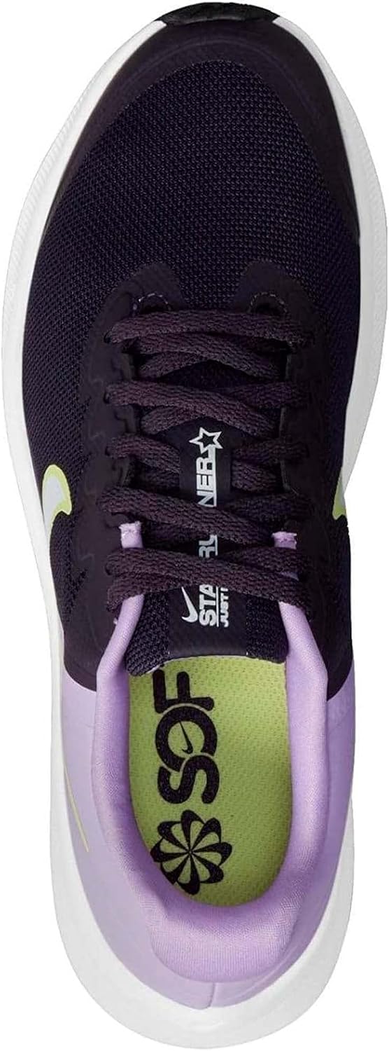 Nike Star Runner 3 Sneaker (6.5, Cave Purple/Lilac, Numeric_6_Point_5)