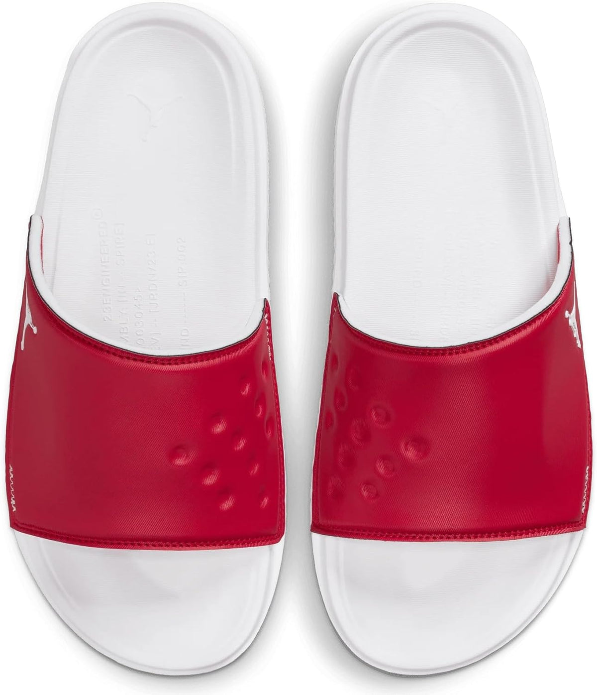 Jordan Play Slides, Varsity Red/White/White