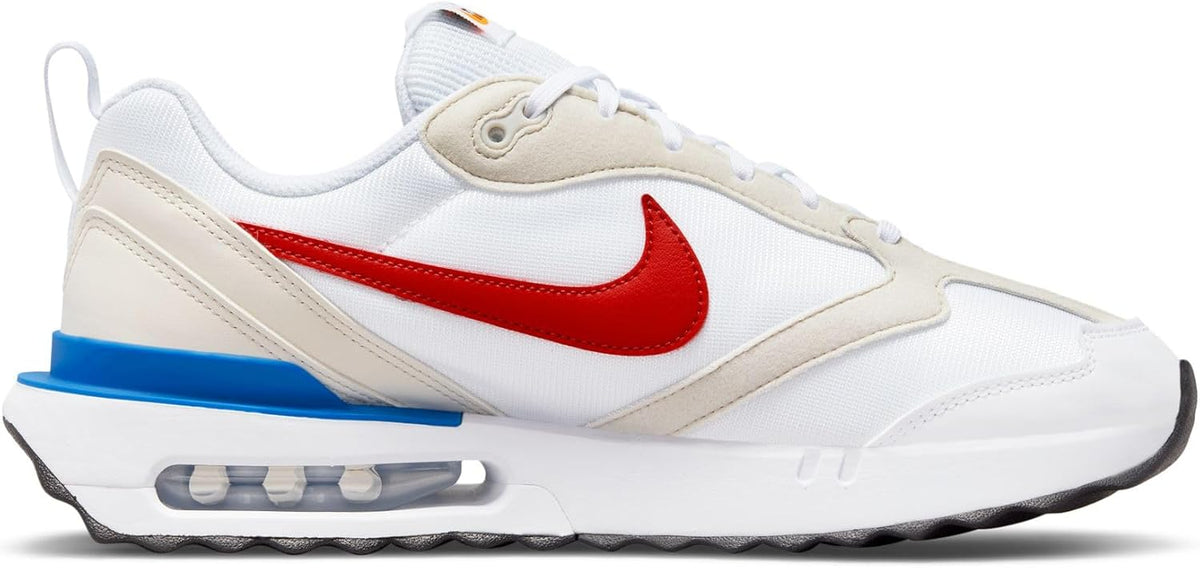 Nike Air Max Dawn Running TrainersSneakers Shoes (UK 7 US 8 EU 41, White red Photo Blue Black 100)