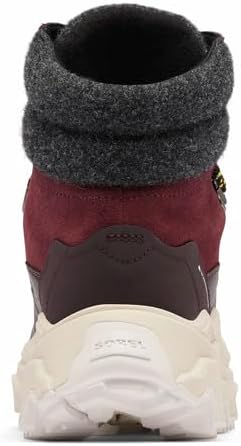 SOREL Kinetic Breakthru Conquest Waterproof Boot - New Cinder, Bloodstone -