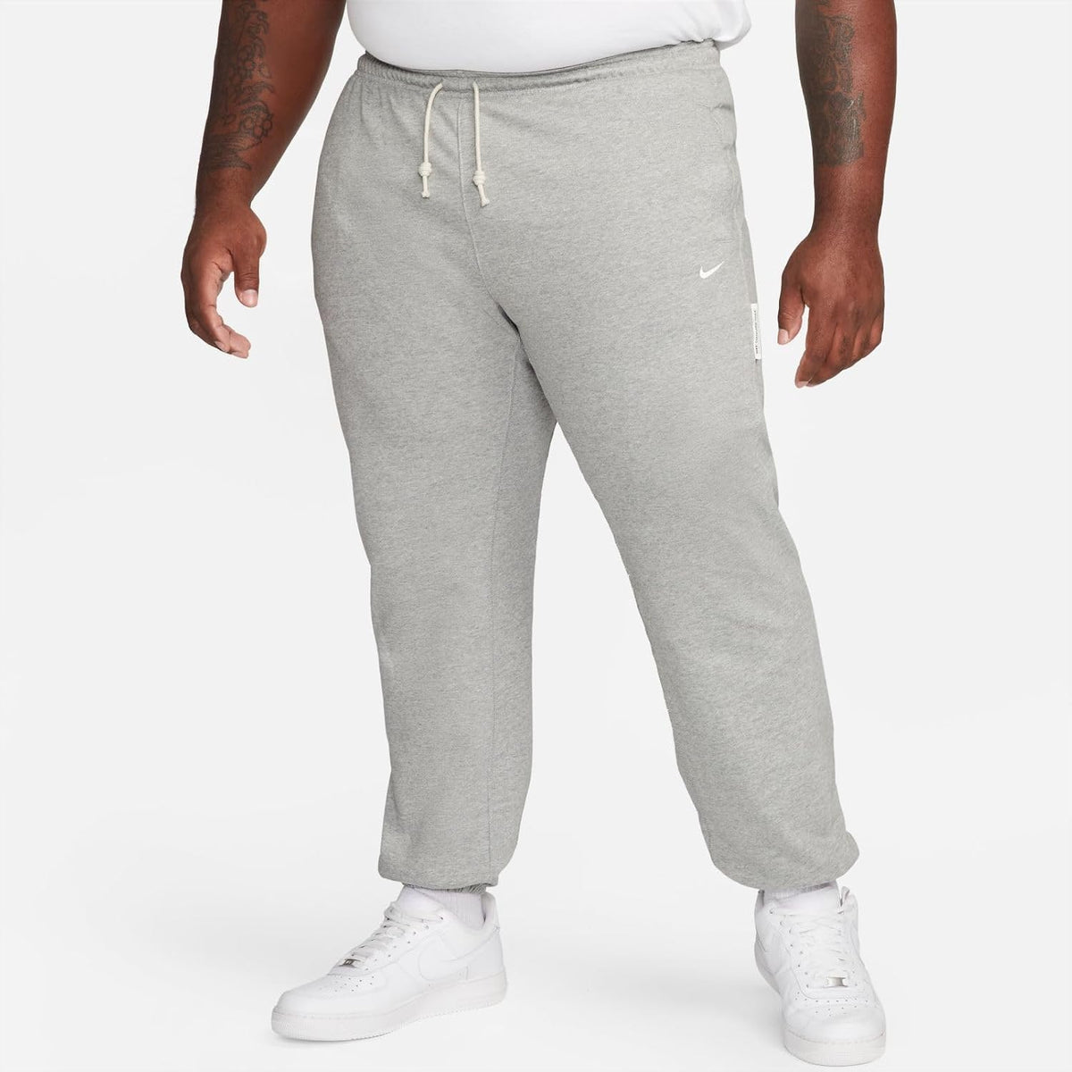 Nike M Nk DF Std Issue Pant Sports Trousers, Grey (Dk Grey Heather/Pale Ivory)