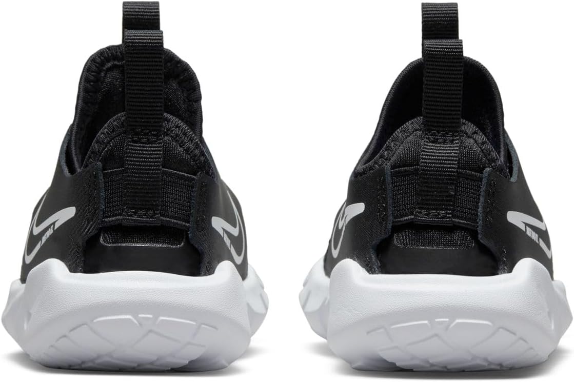 Nike Flex Runner 2 (TDV) Sneaker, Black White Photo Blue University Gold, 12.5 UK Child