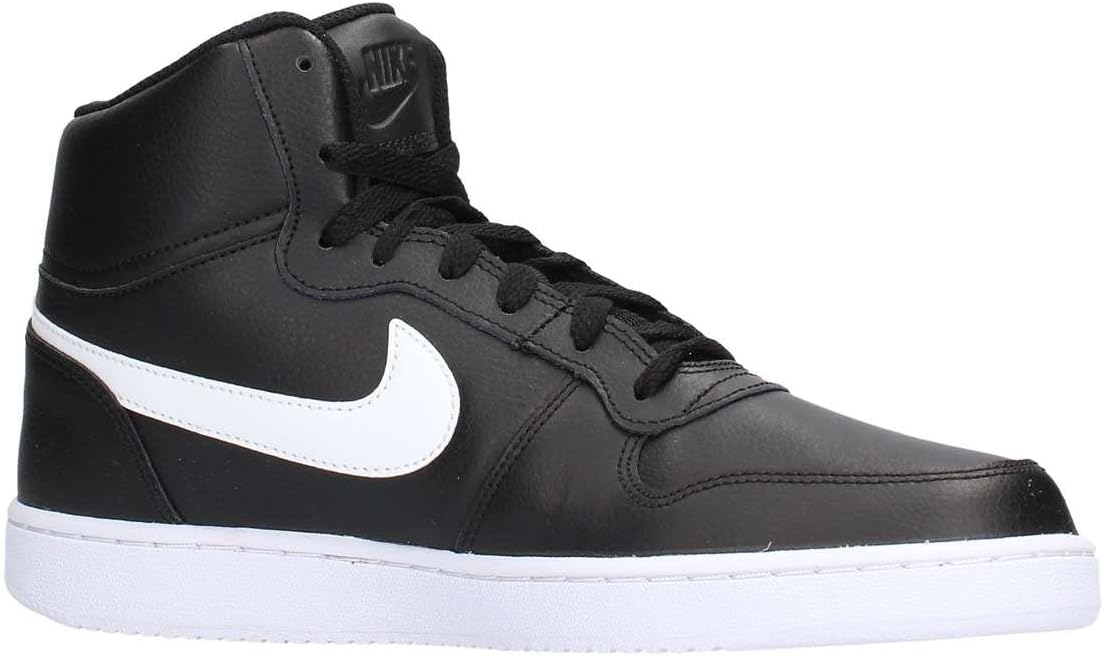 Nike - Ebernon Mid - - Color: Black - Size: