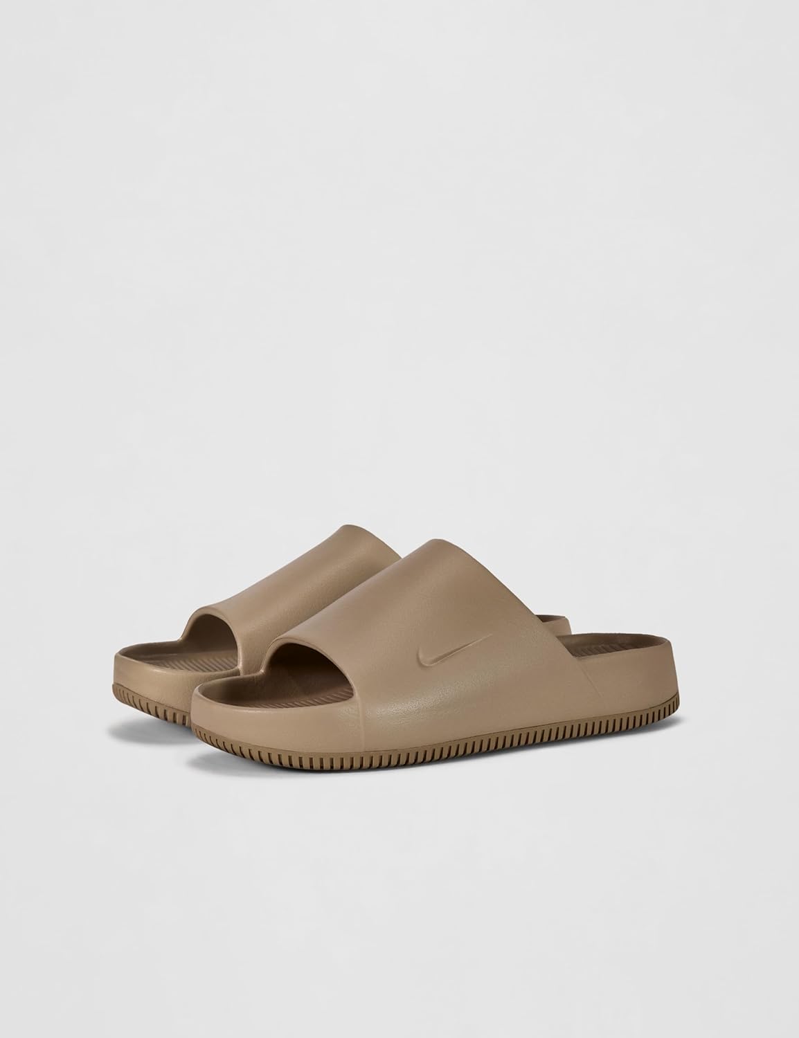Nike Calm Slides, Khaki/Khaki