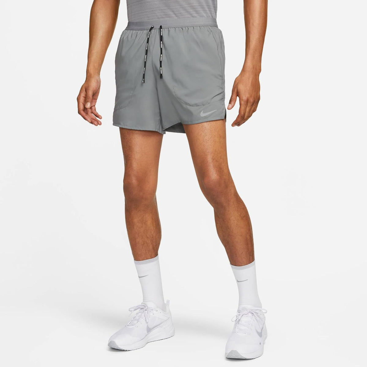Nike 5" 2-in-1 Running Shorts Flex Stride, Smoke Grey/Smoke Grey