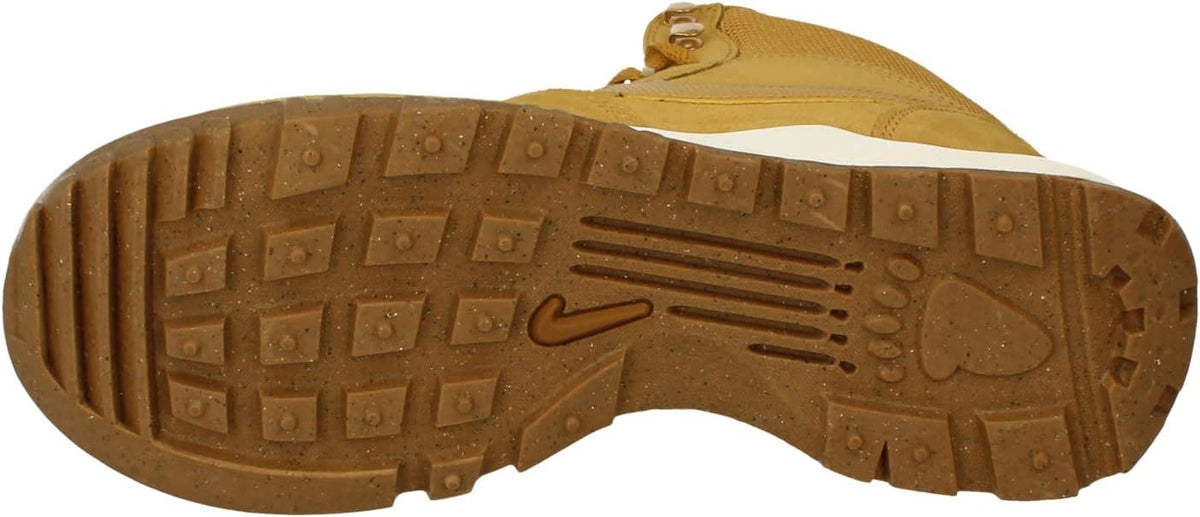 Nike Hoodland Suede Trainers 654888 Boots Shoes, Haystack Sail Gum Light Brown