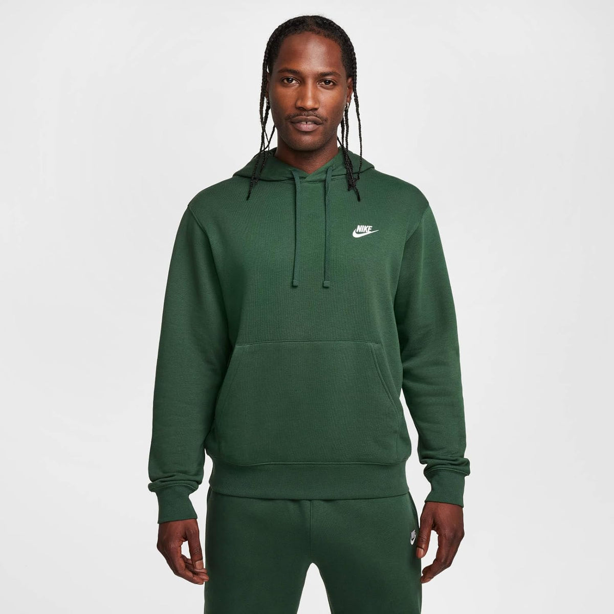 Nike Sportswear Club Fleece Pullover Hoodie Size