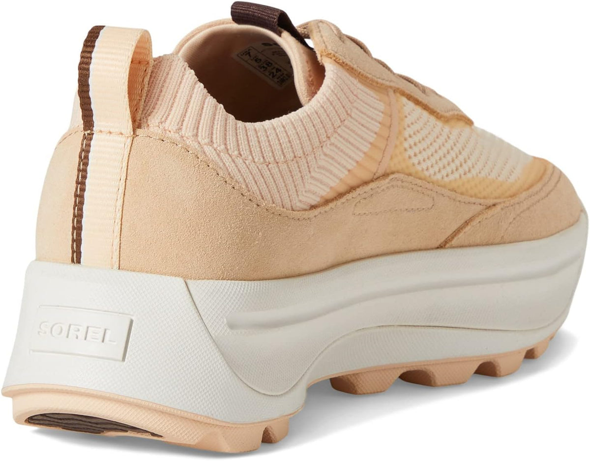 Sorel ONA 503 Knit Low Sneakers - White Peach, Nova Sand -
