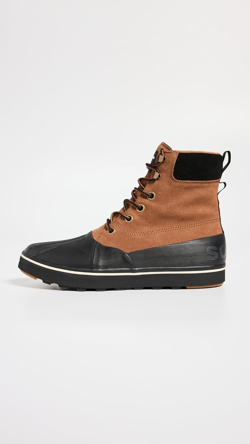 SOREL Metro ll Waterproof Boot - Velvet Tan, Black -