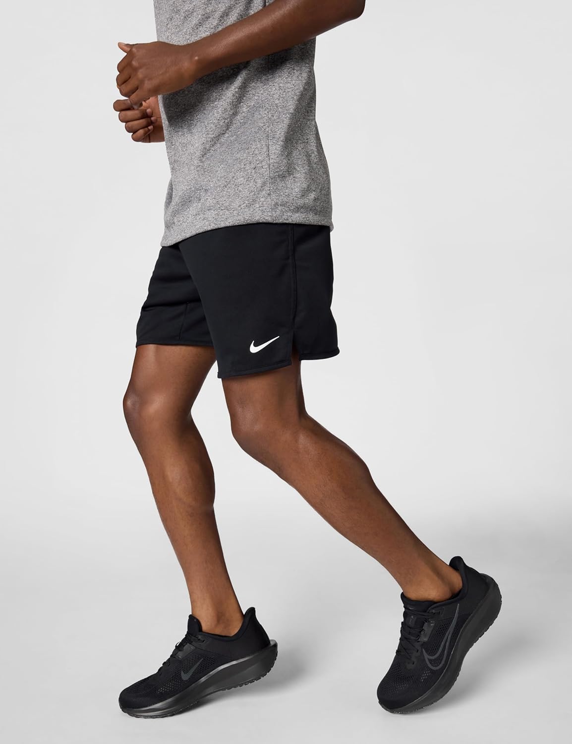Nike Totality Dri-Fit Unlined Versatile Shorts (7" Inseam), Black/Black/Iron Grey/White