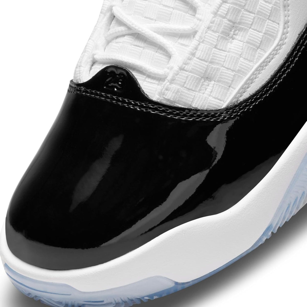 Nike Basketball Shoe, White/Gym Red-black