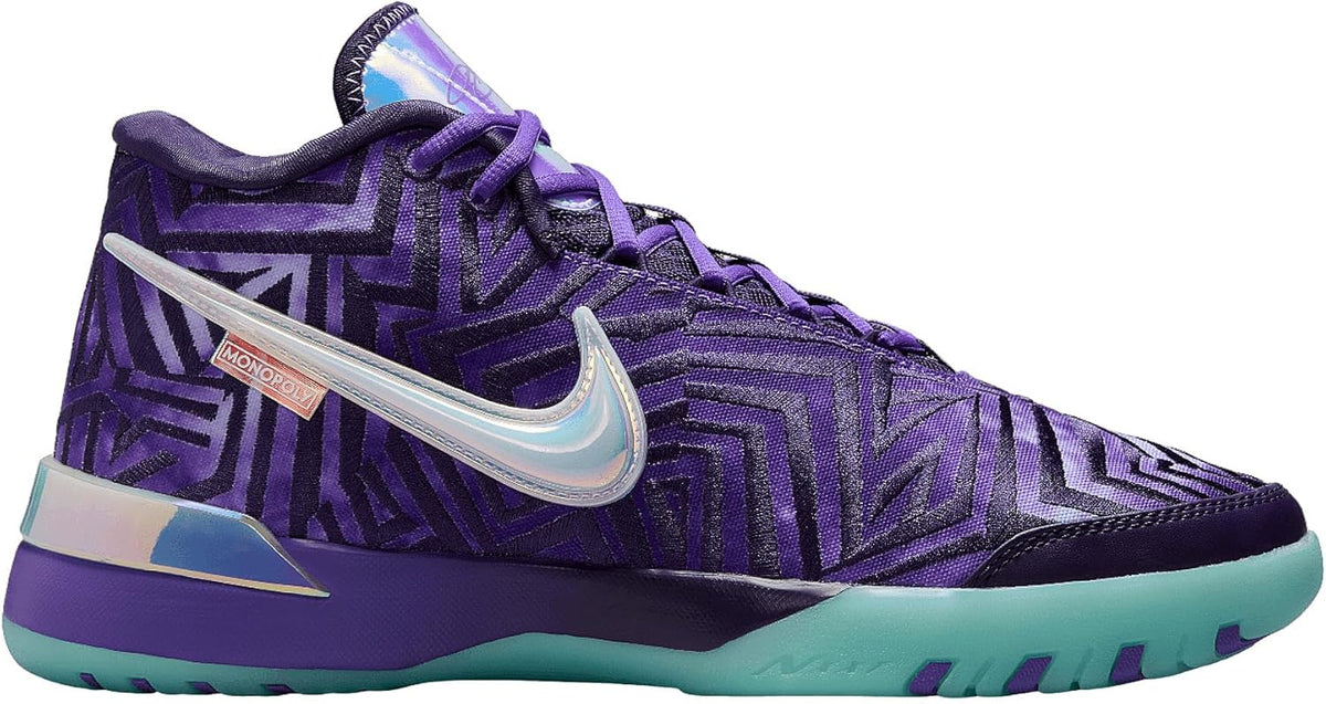 Lebron NXXT Genisus EP Basketball Shoes, Persian Violet/Imperial Purple/Glacier Ice/White