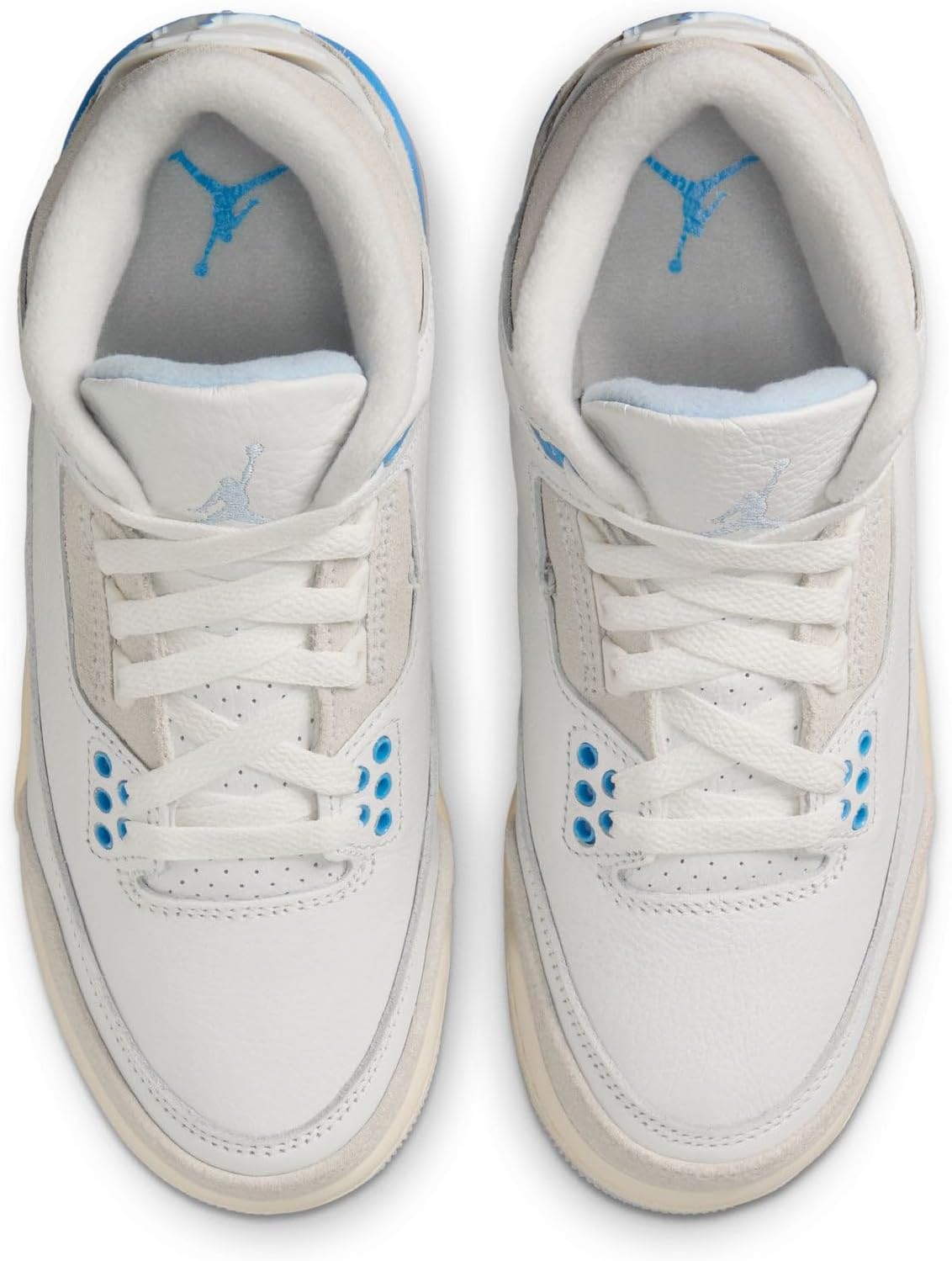 Jordan 3 Retro 'Lucky Shorts', Summit White/Hydrogen Blue/Legend Blue/Photon Dust/Pure