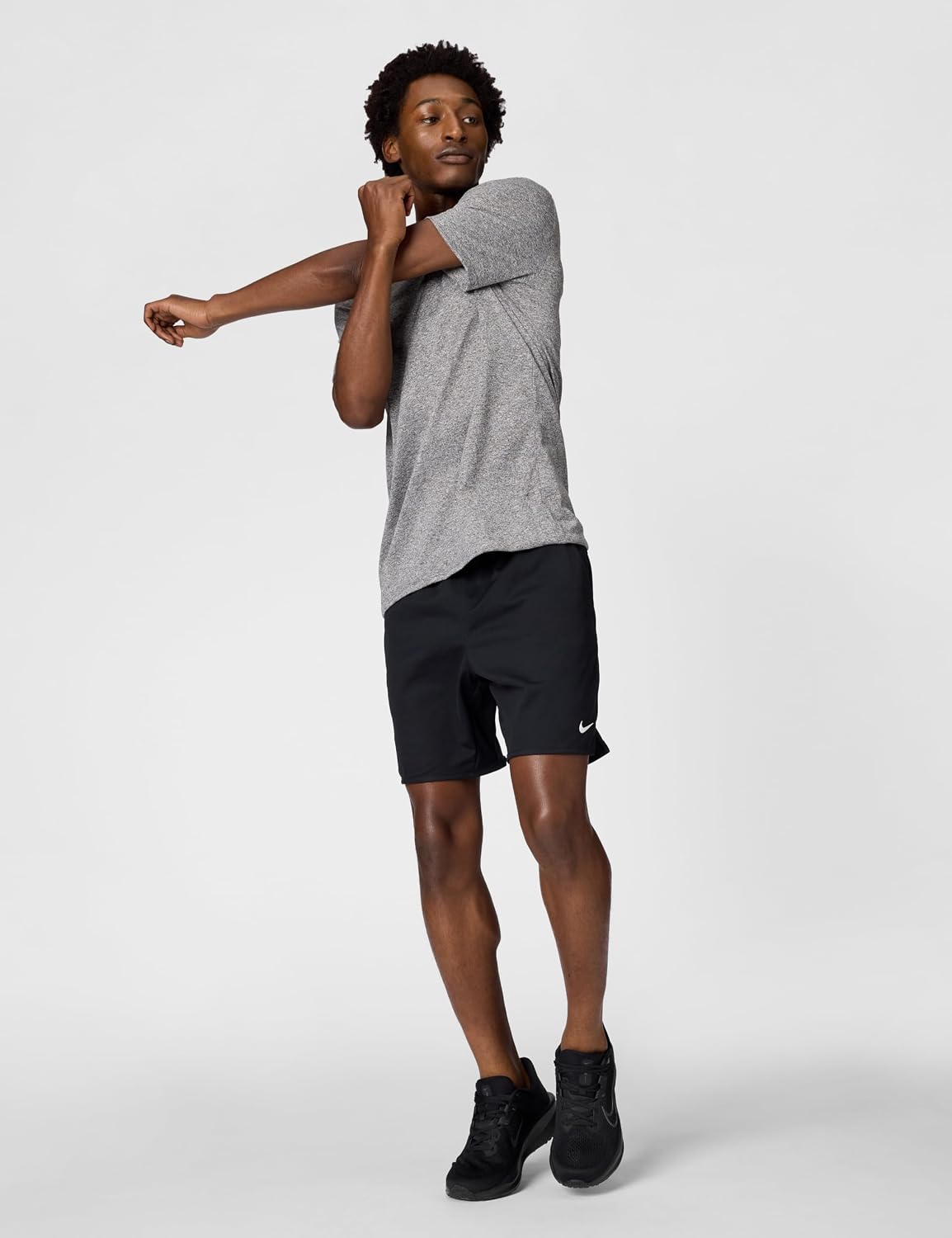 Nike Totality Dri-Fit Unlined Versatile Shorts (7" Inseam), Black/Black/Iron Grey/White