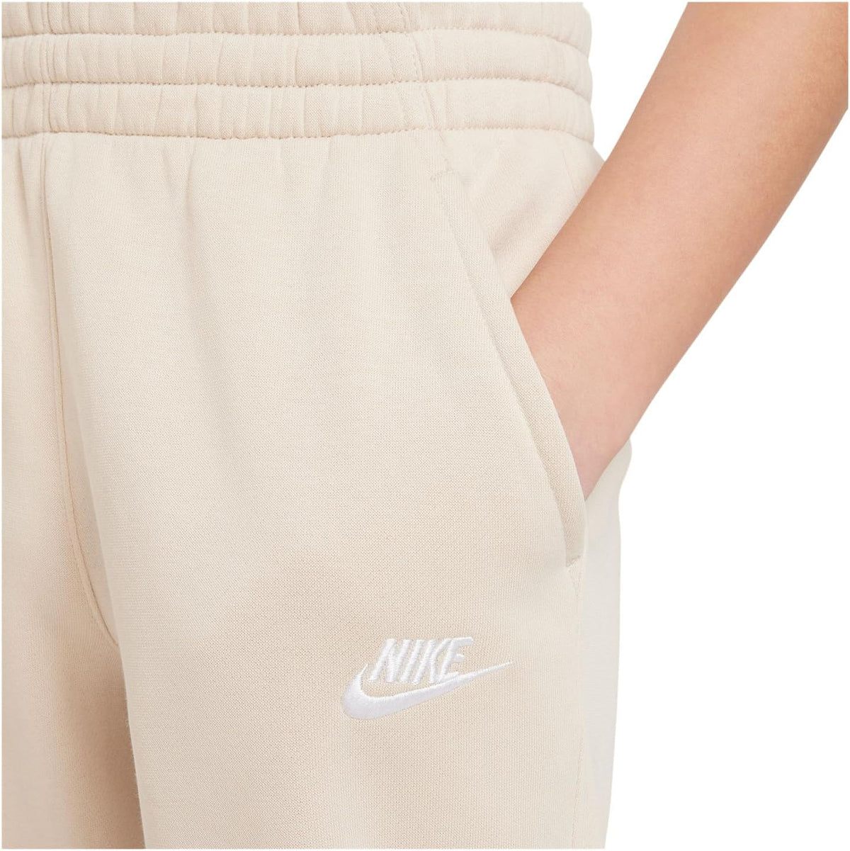 Nike K NSW Club Fleece JGGR LBR Trouser, Beige