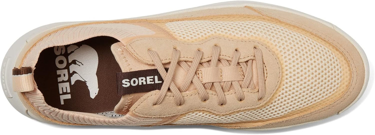Sorel ONA 503 Knit Low Sneakers - White Peach, Nova Sand -