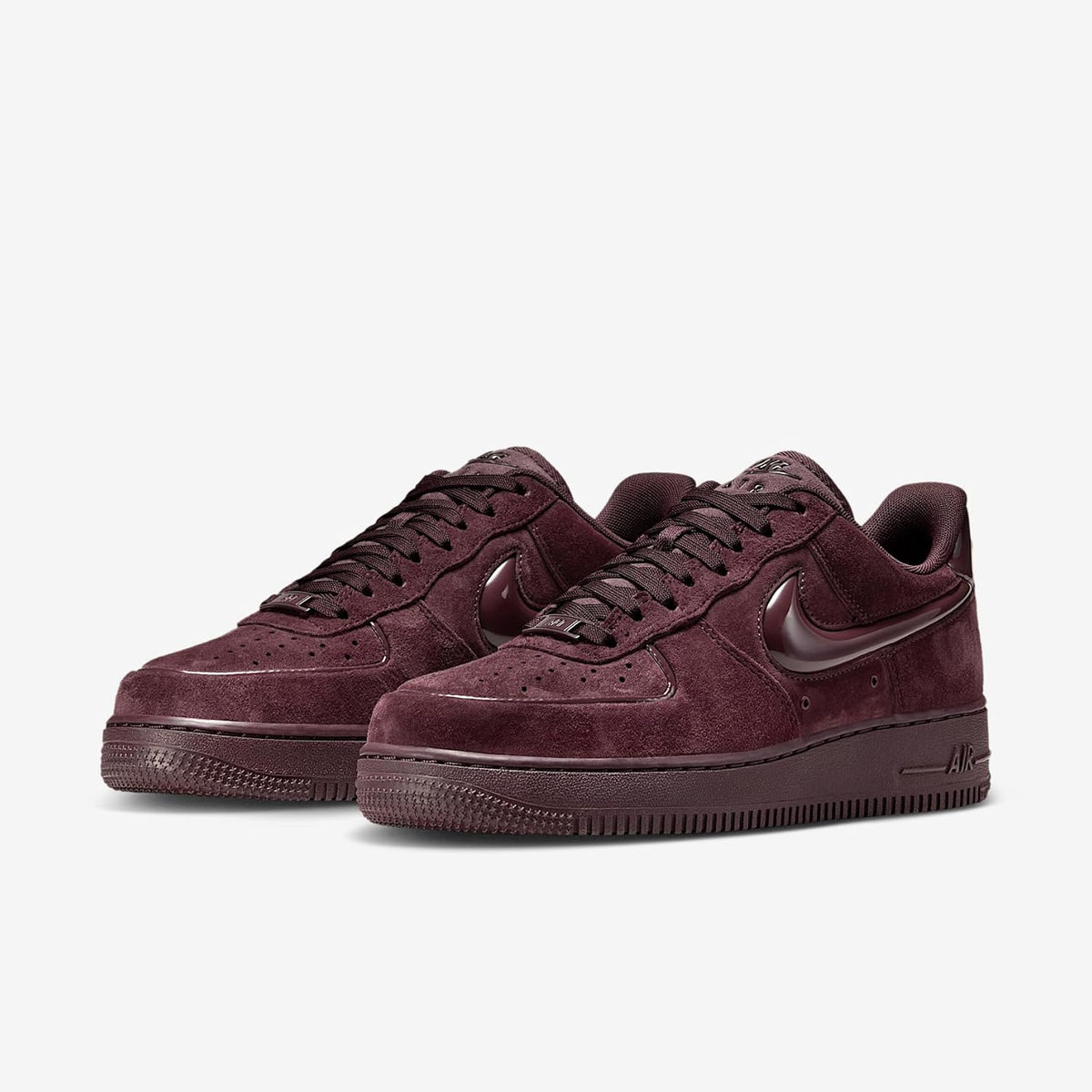 Nike Air Force 1 '07 Shoes (Burgundy Crush/Black/Burgundy Crush), Burgundy Crush/Black/Burgundy Crush