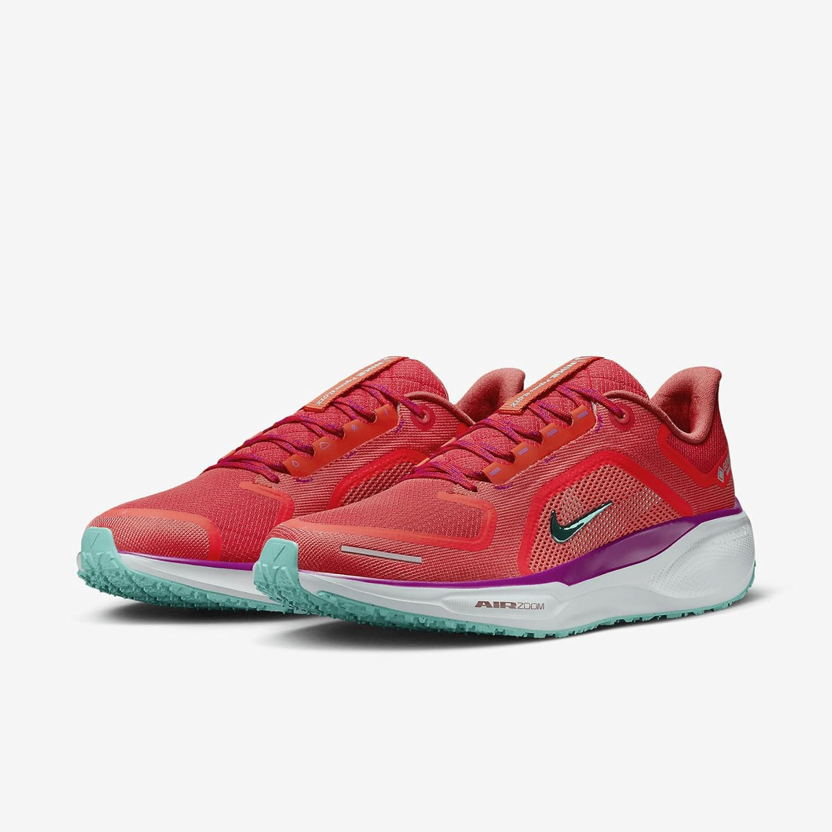 Nike Pegasus 41 Running Shoes, Picante Red/Bright Crimson/Vivid Grape