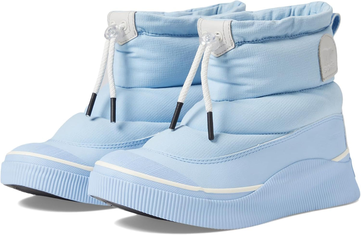 SOREL Out N About lV Puffy Waterproof Boot - Arctic Sea, Chalk -